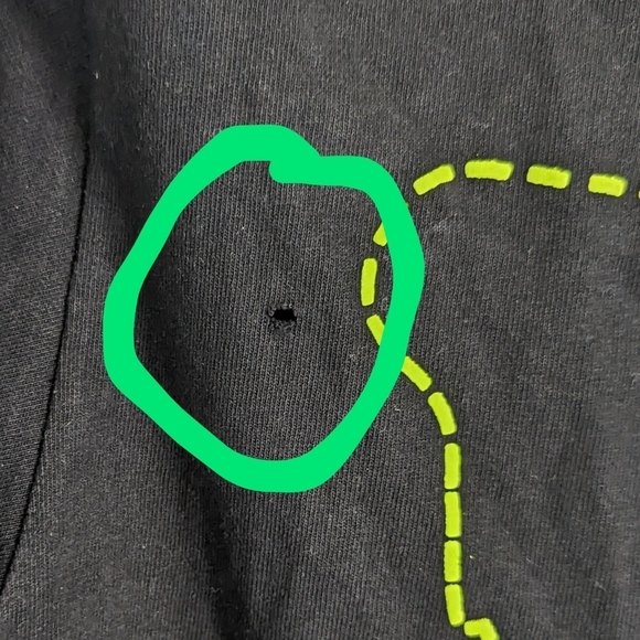 Vlone x Neighborhood Skull T-Shirt Black / Green... Size Medium - Picture 5 of 6